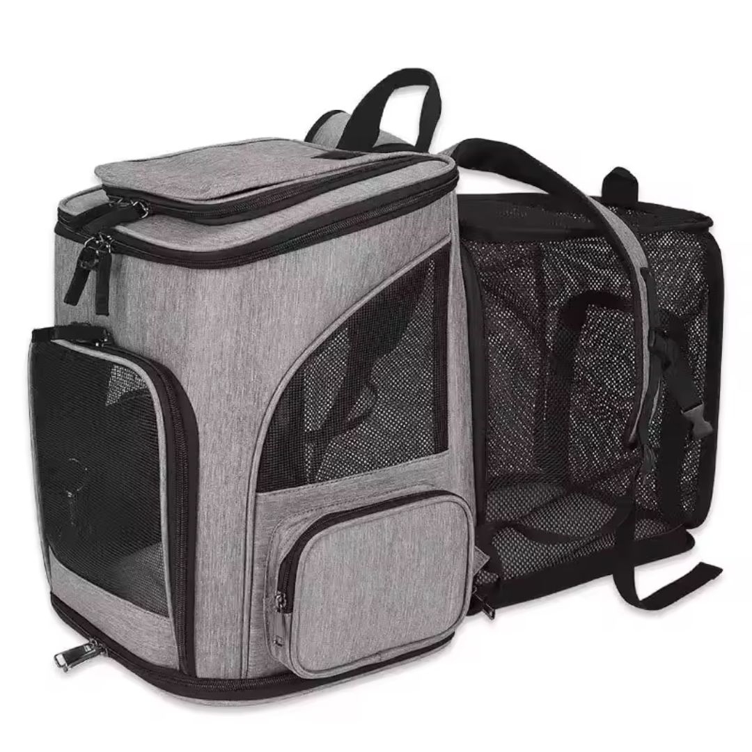 MOCHILA EXPANDIBLE PARA GATOS