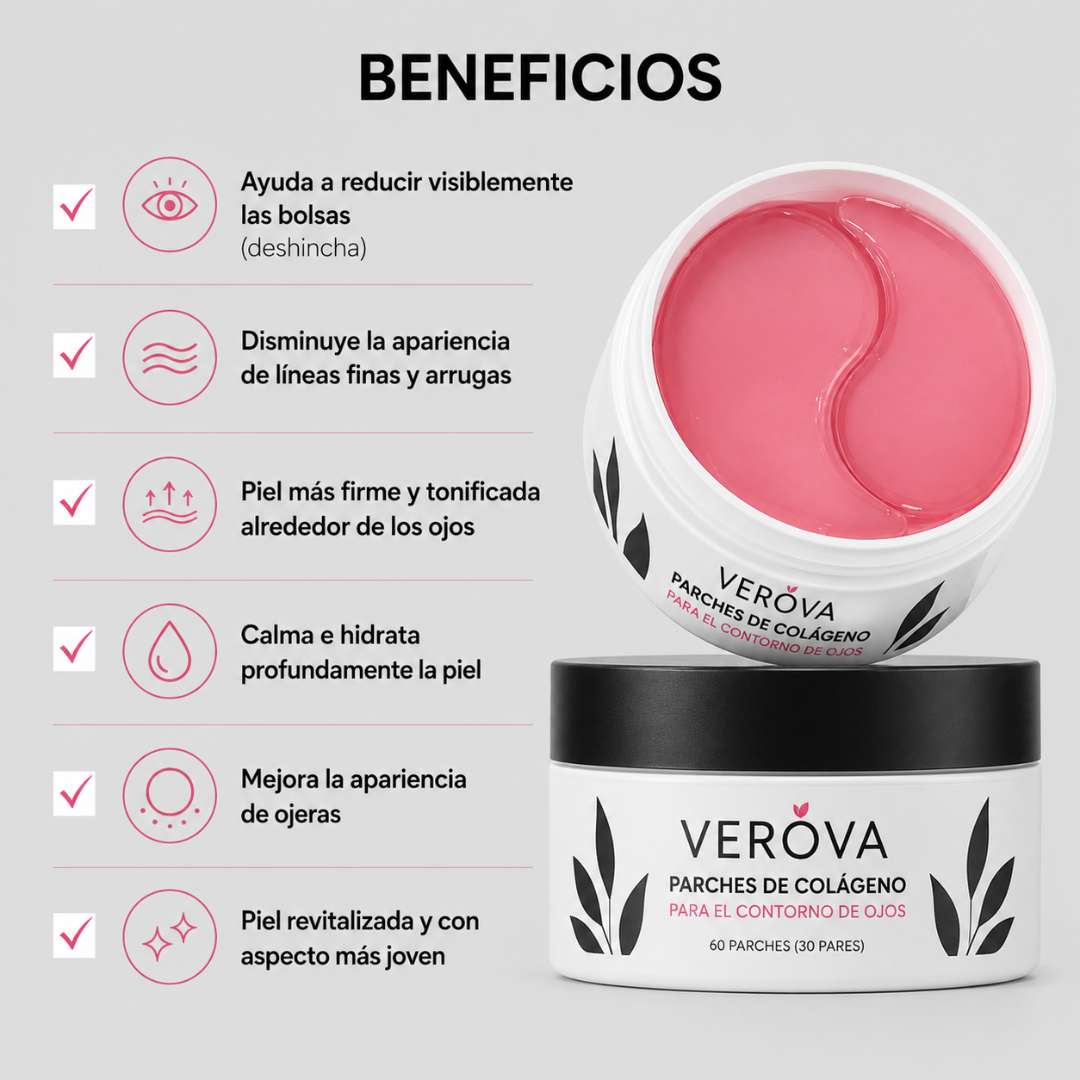 Parches de Colágeno para Ojos