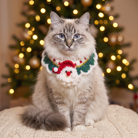 COLLAR NAVIDEÑO PARA GATOS
