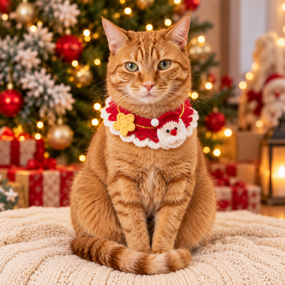 COLLAR NAVIDEÑO PARA GATOS