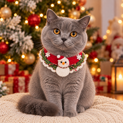 COLLAR NAVIDEÑO PARA GATOS