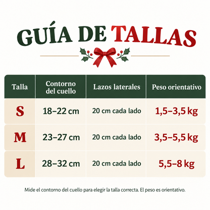 COLLAR NAVIDEÑO PARA GATOS